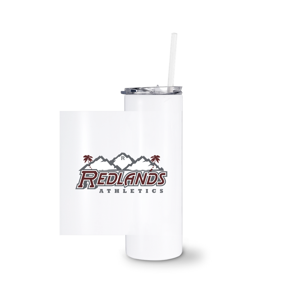 Redlands Athletics Tumbler With Straw