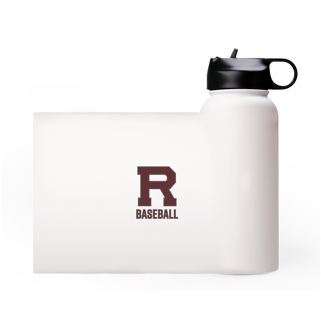 R Baseball Outlined Premium Water Bottle