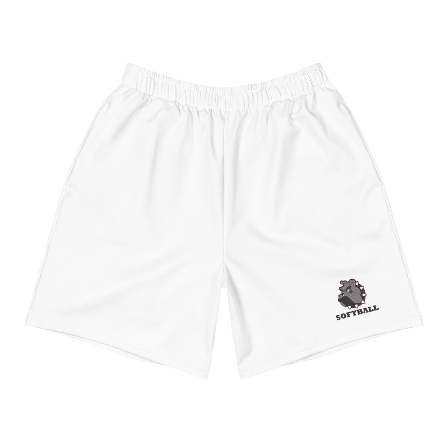 Bulldogs Softball Men's Athletic Long Shorts