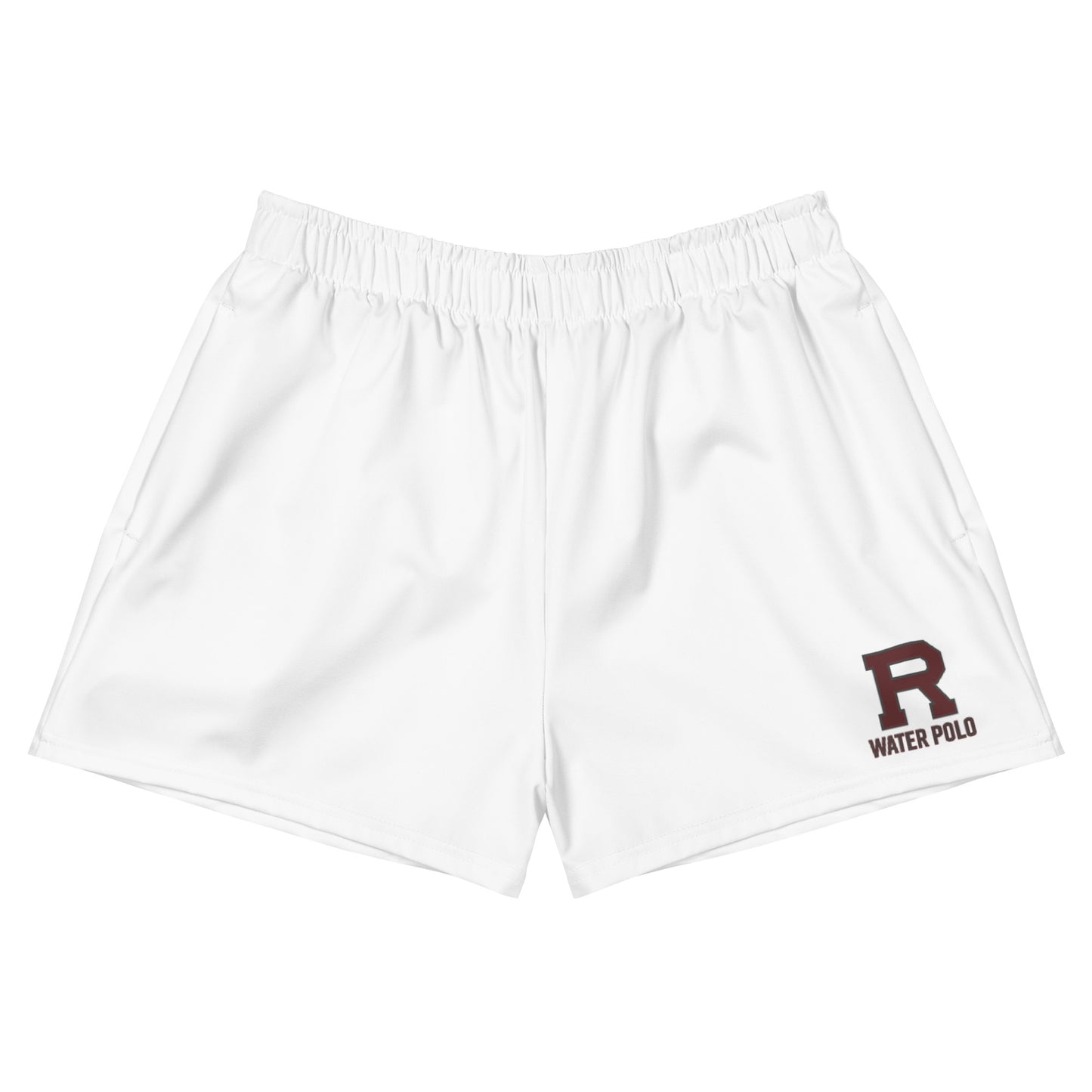 R Water Polo Outlined Women's Athletic Short Shorts