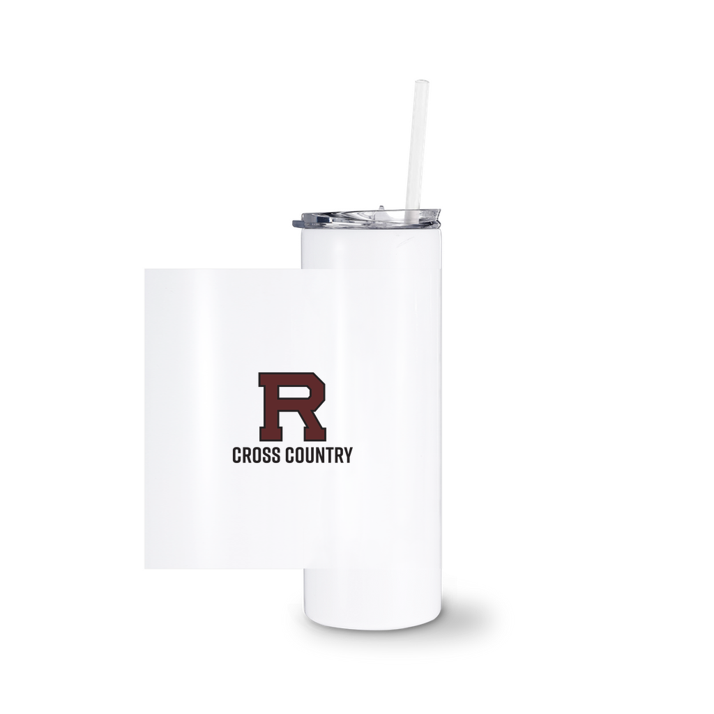 R Cross Country Tumbler With Straw
