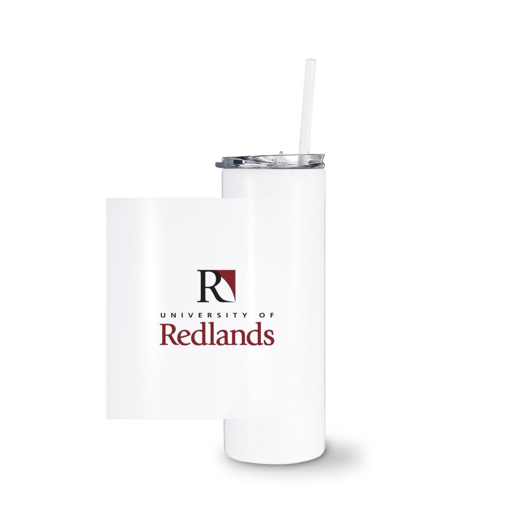 Redlands University Polo Tumbler With Straw