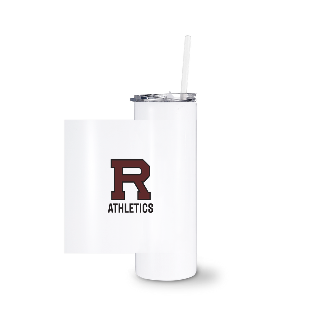R Athletics Tumbler With Straw