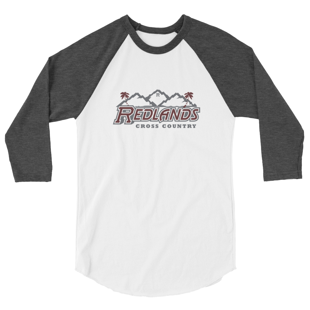 Redlands Cross Country 3/4 sleeve raglan shirt