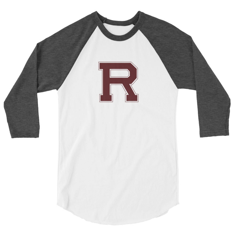 Redlands Athletics R 3/4 sleeve raglan shirt