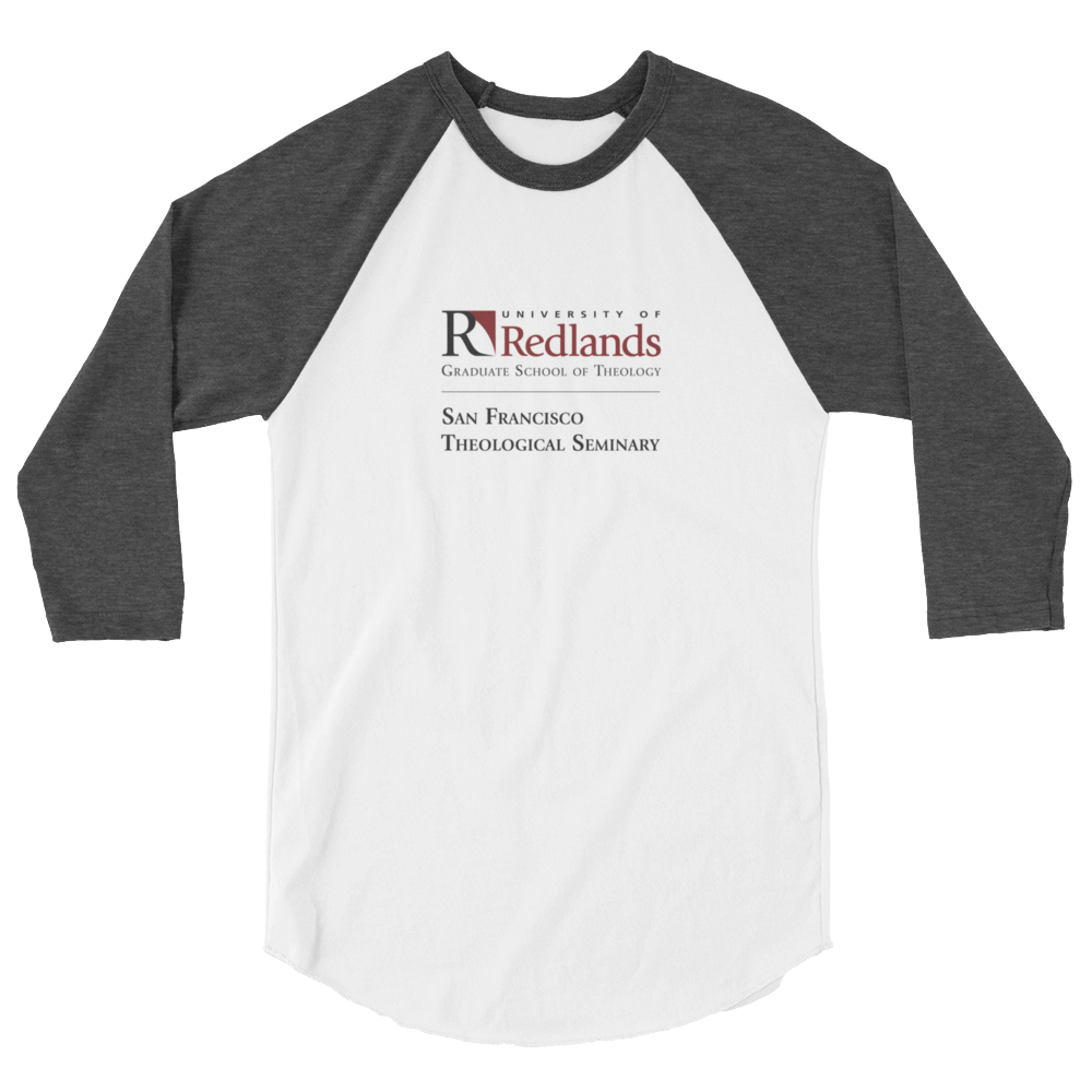 Redlands School of Theology 3/4 sleeve raglan shirt