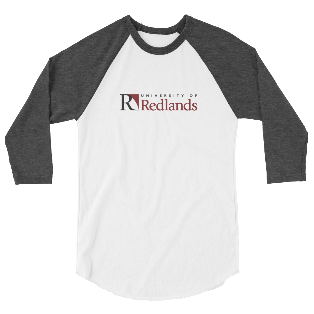 Redlands University 3/4 sleeve raglan shirt