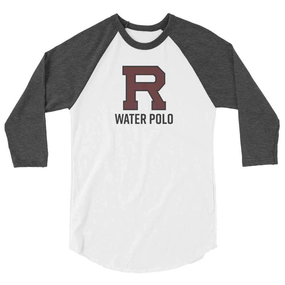 R Water Polo 3/4 sleeve raglan shirt