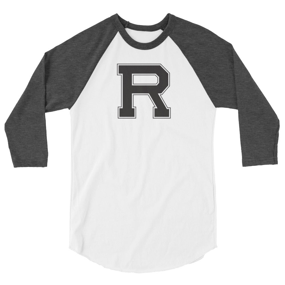 R 3/4 sleeve raglan shirt