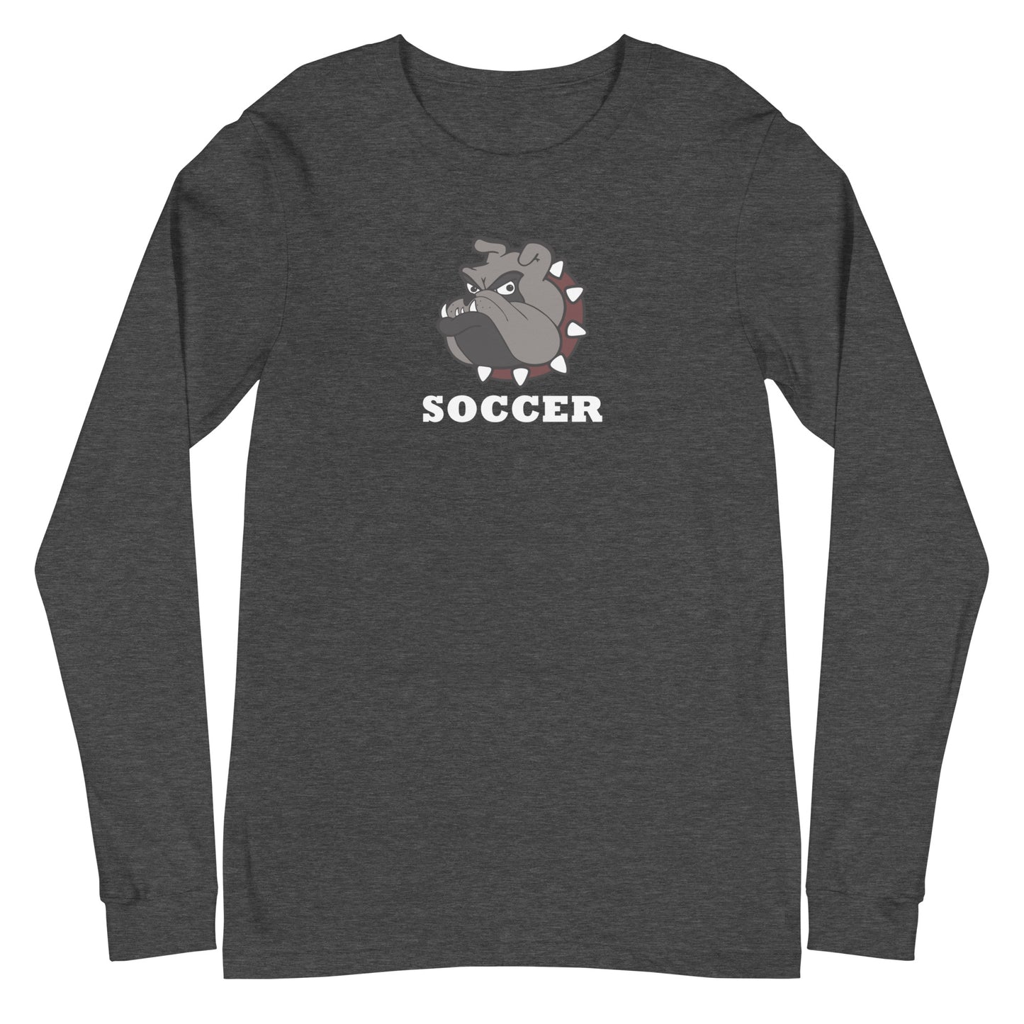 Bulldogs Soccer Unisex Long Sleeve Tee