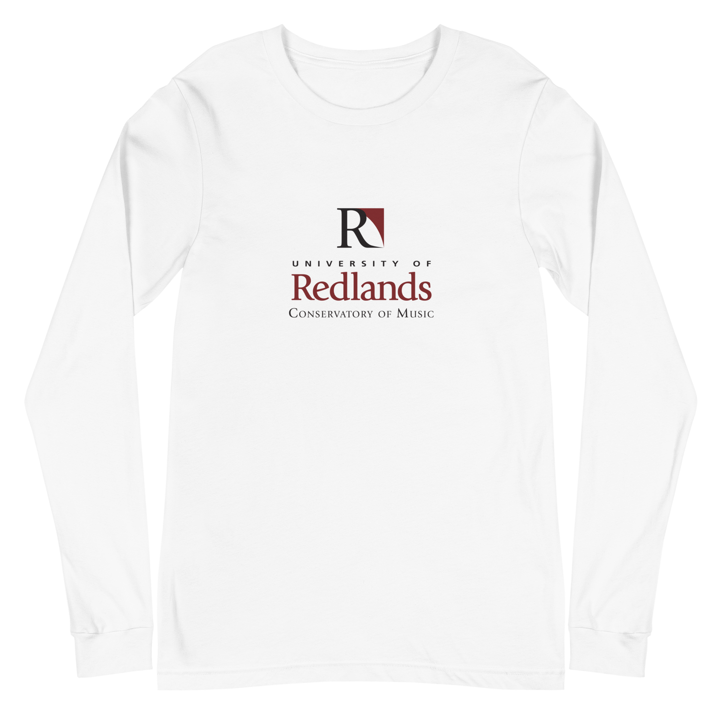 Redlands Conservatory of Music Unisex Long Sleeve Tee