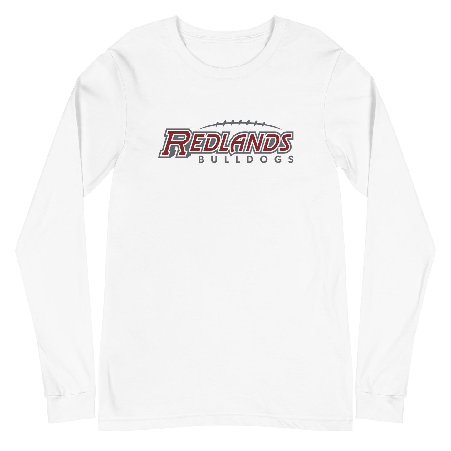 Redlands Bulldogs Football Unisex Long Sleeve Tee