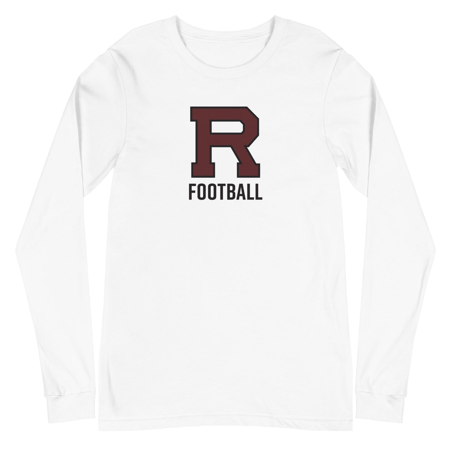 R Football Unisex Long Sleeve Tee
