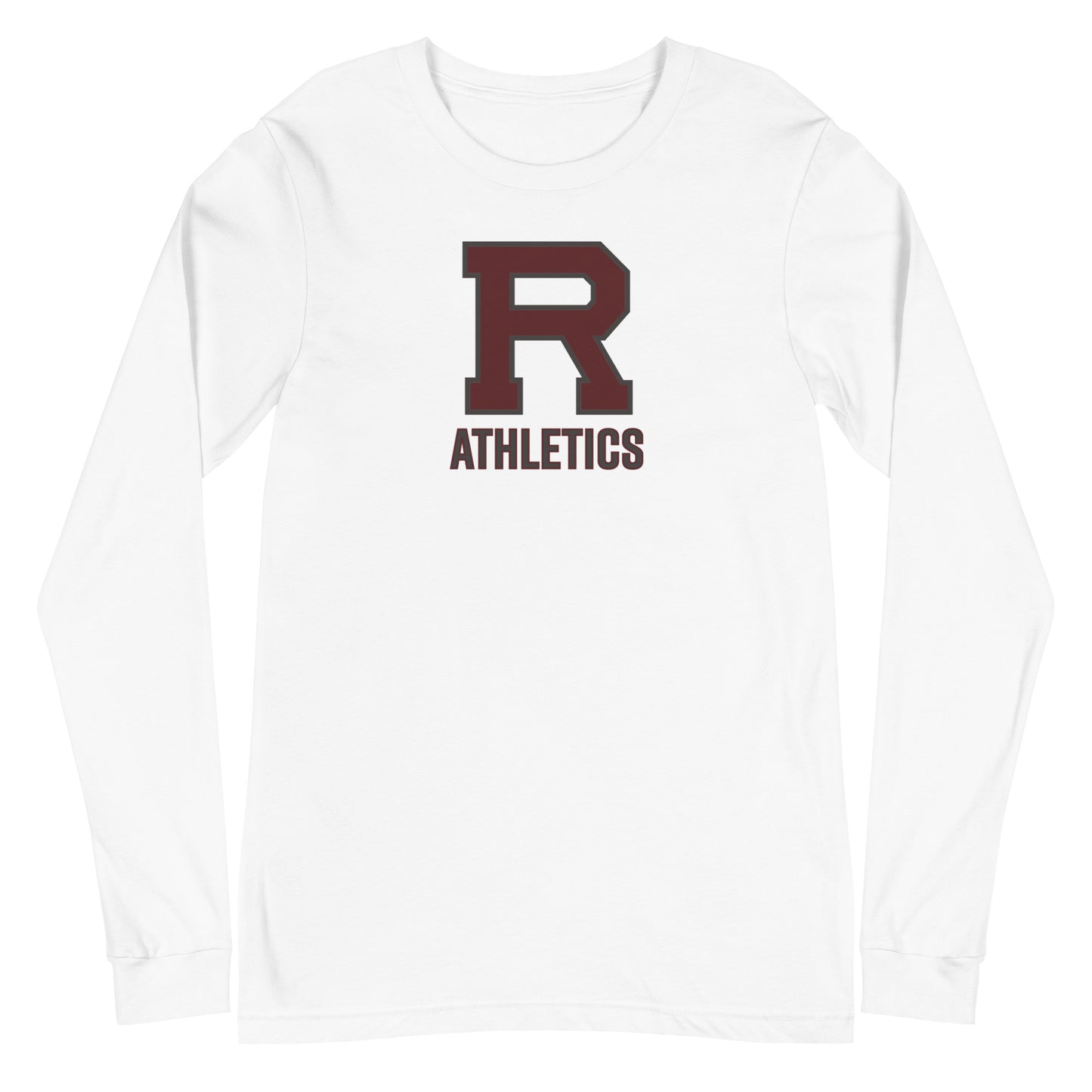 R Athletics Outlined Unisex Long Sleeve Tee
