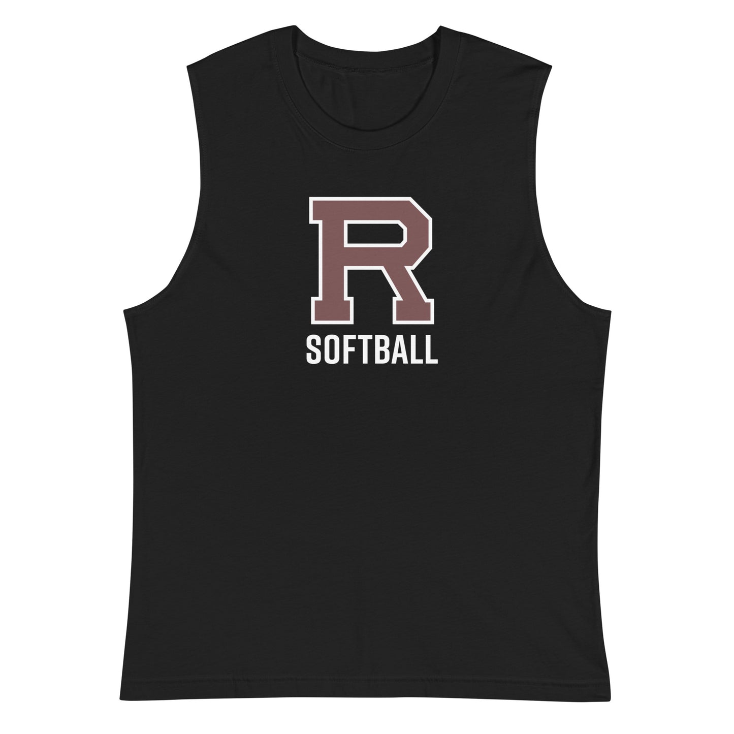R Softball Muscle Shirt