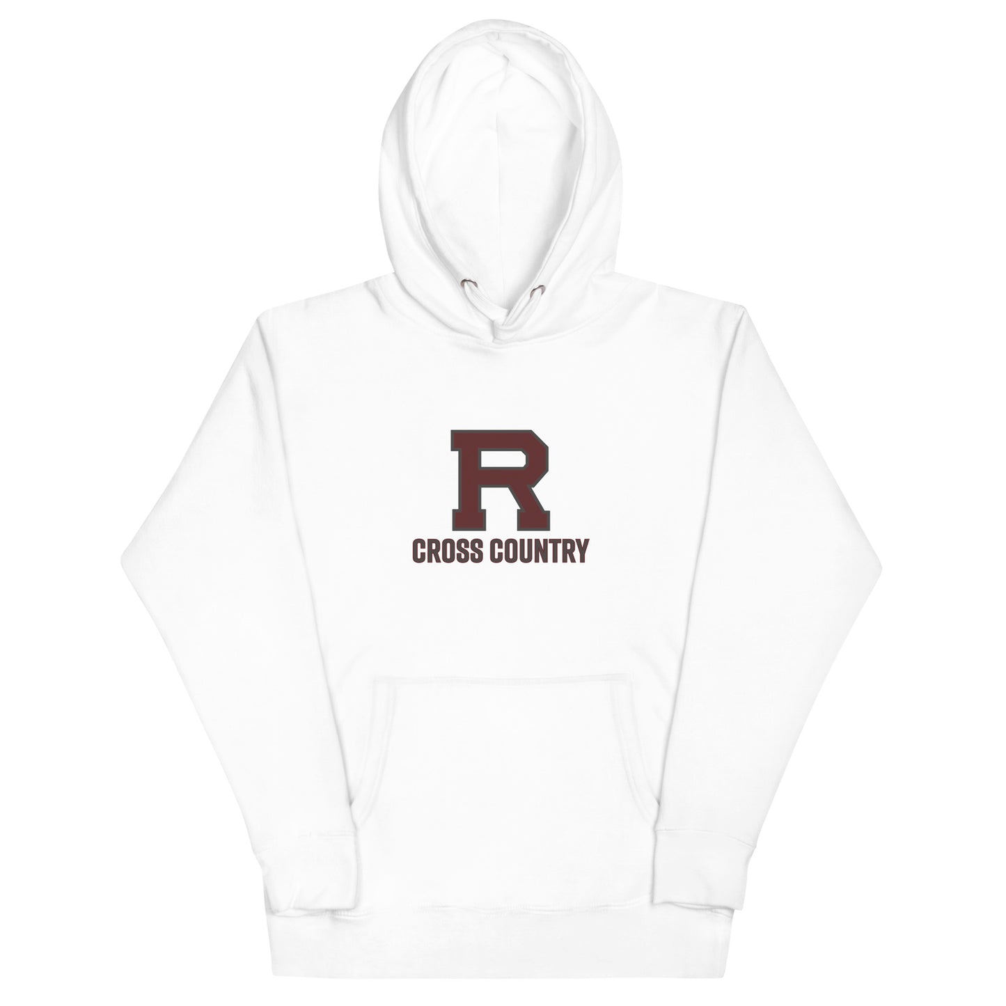 R Cross Country Outlined Unisex Hoodie