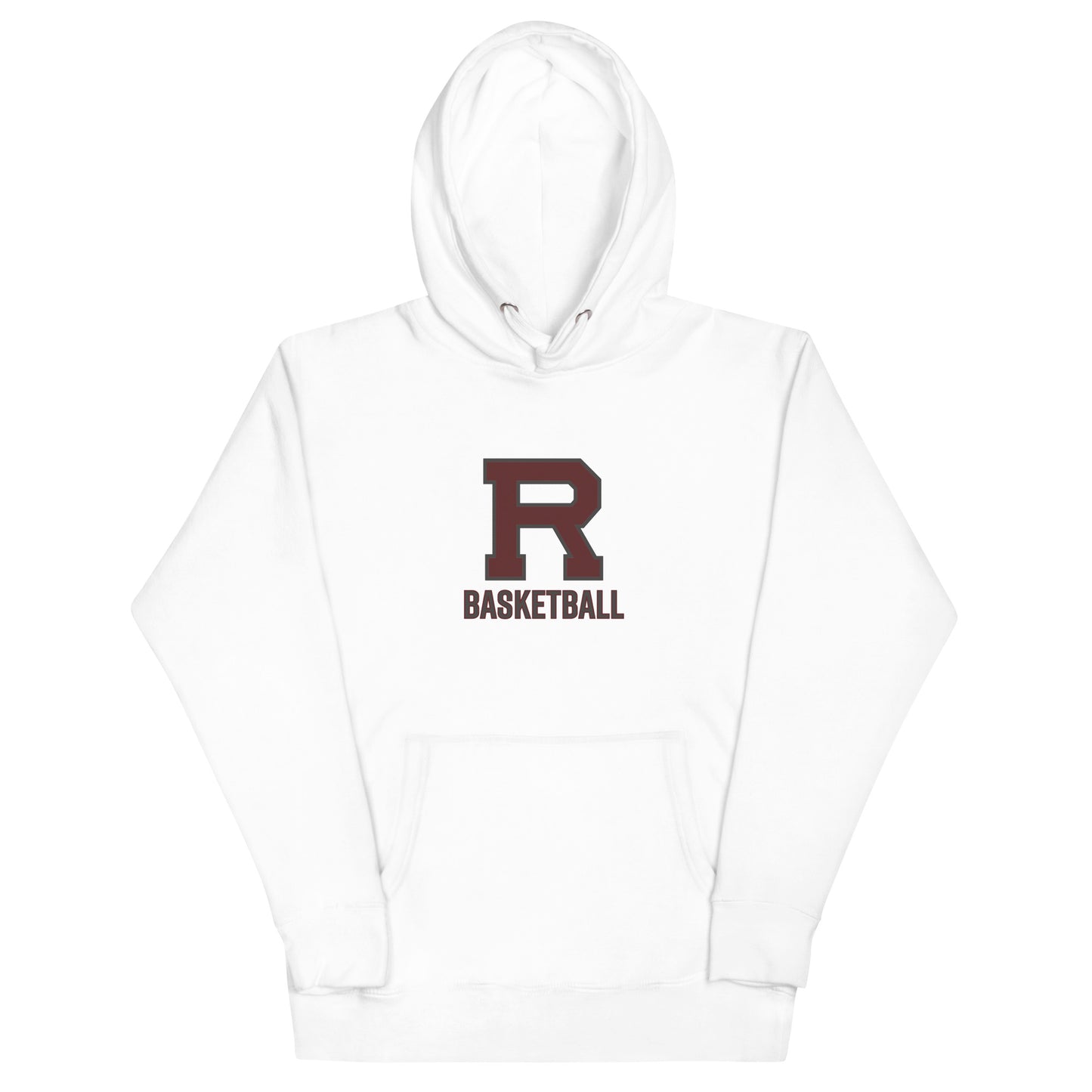 R Basketball Outlined Unisex Hoodie