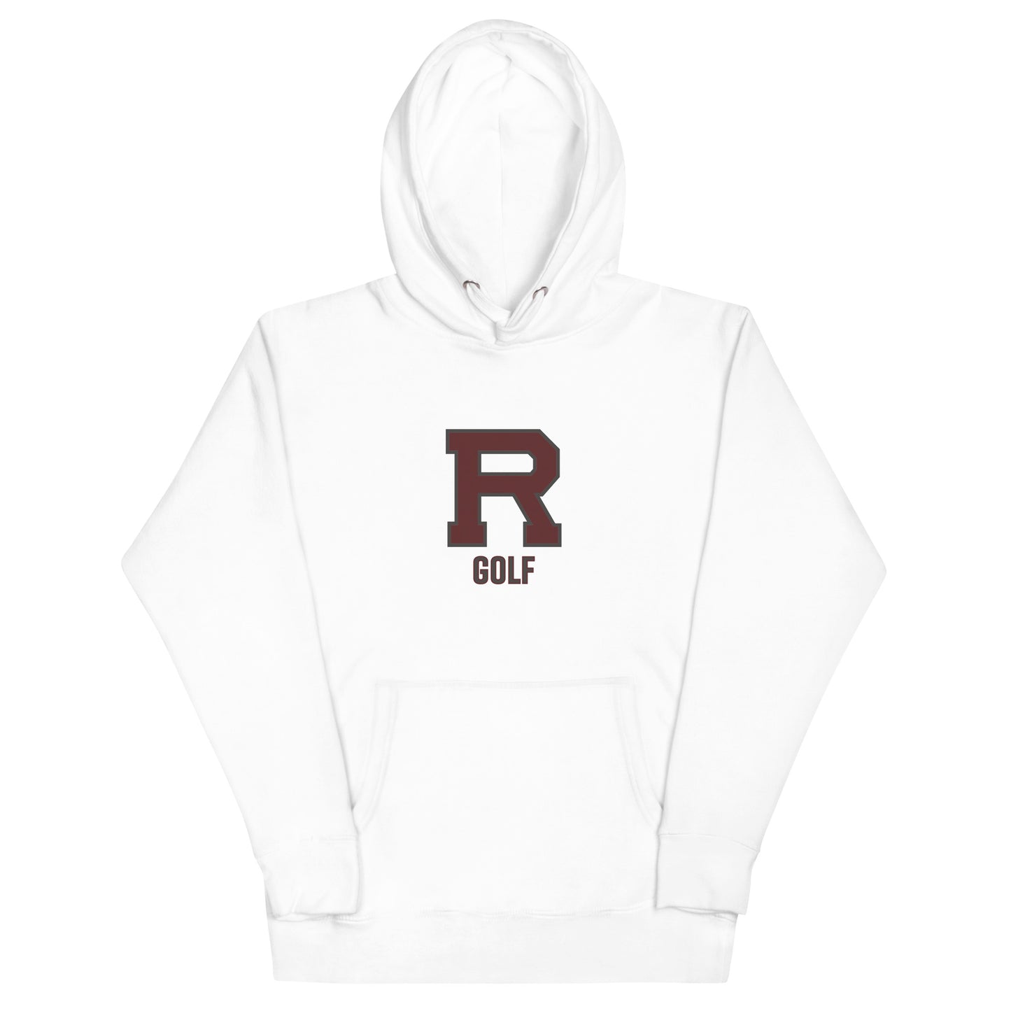 R Golf Outlined Unisex Hoodie