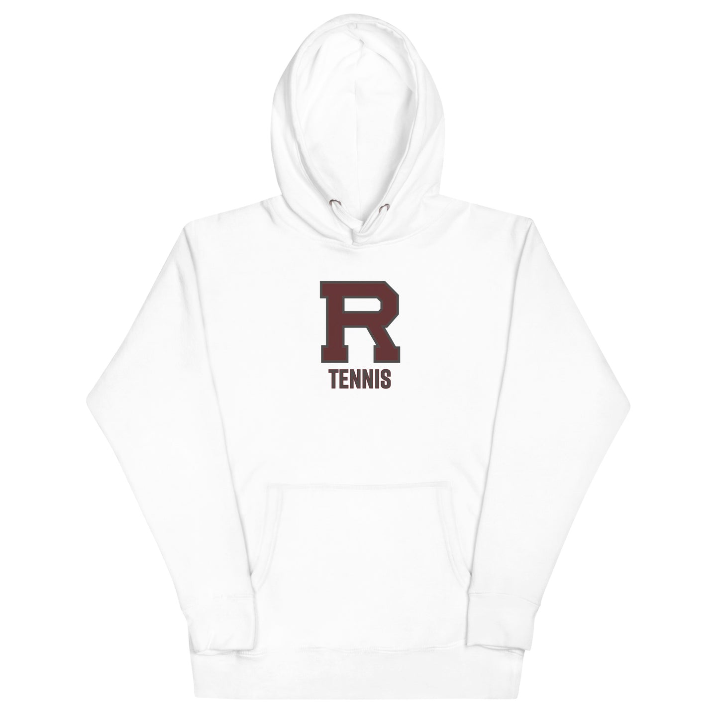 R Tennis Outlined Unisex Hoodie