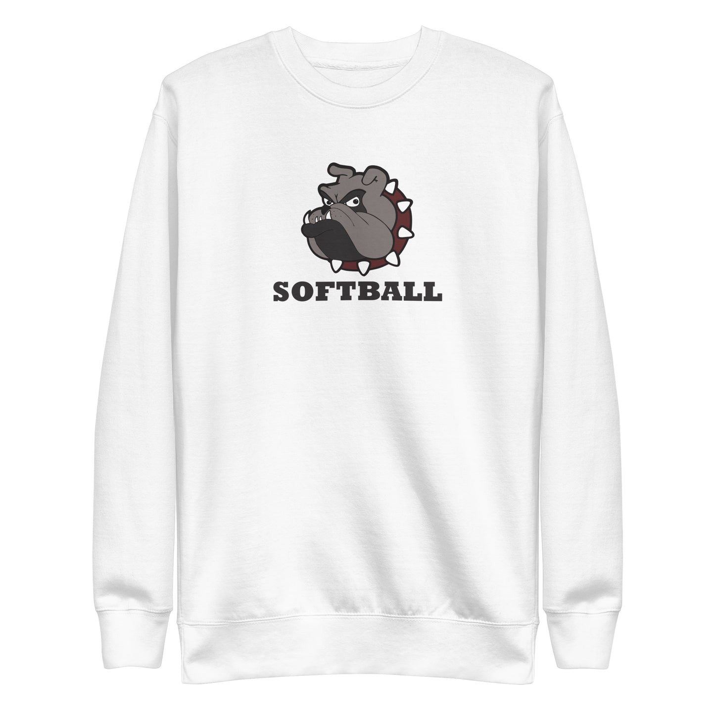 Bulldogs Softball Unisex Premium Sweatshirt