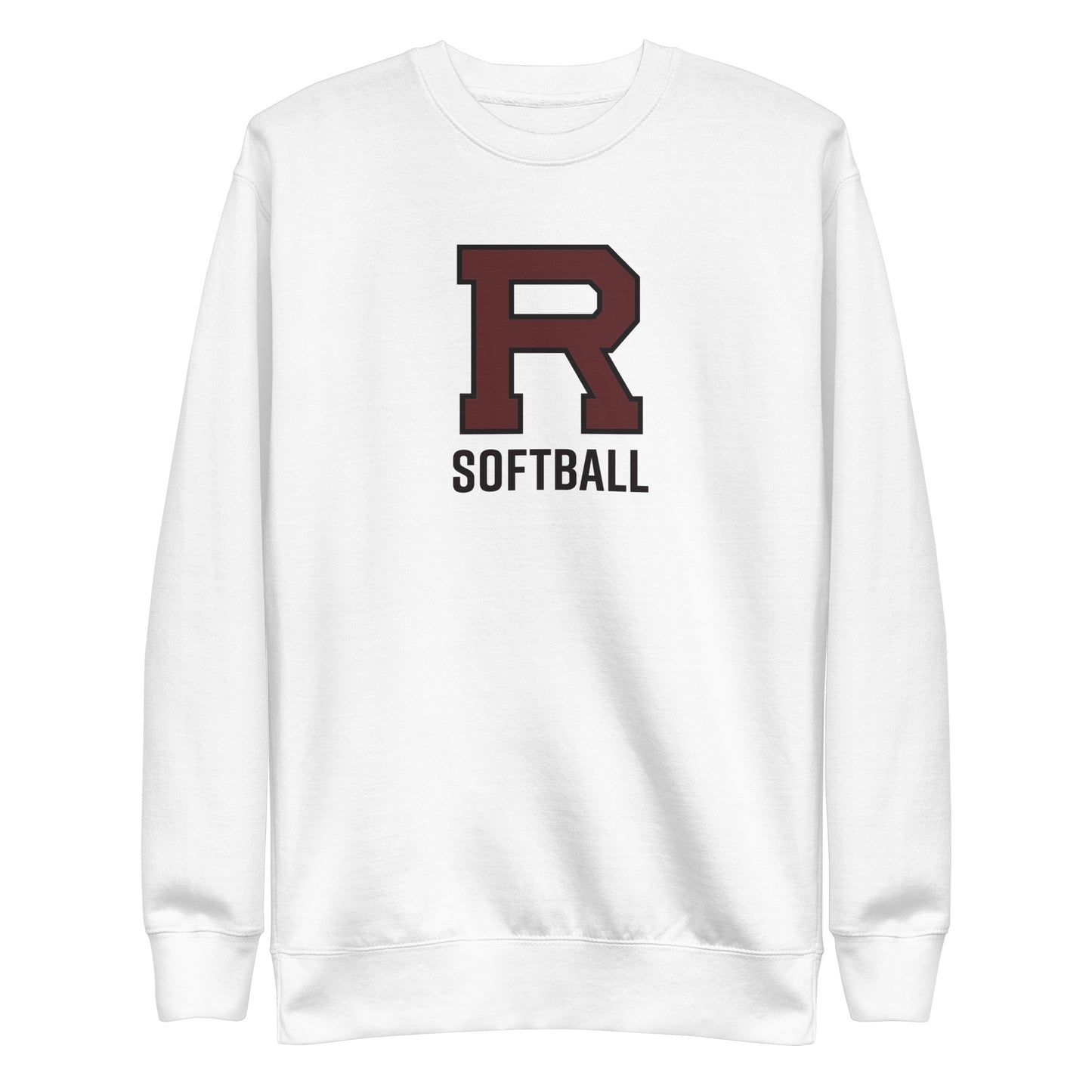 R Softball Unisex Premium Sweatshirt