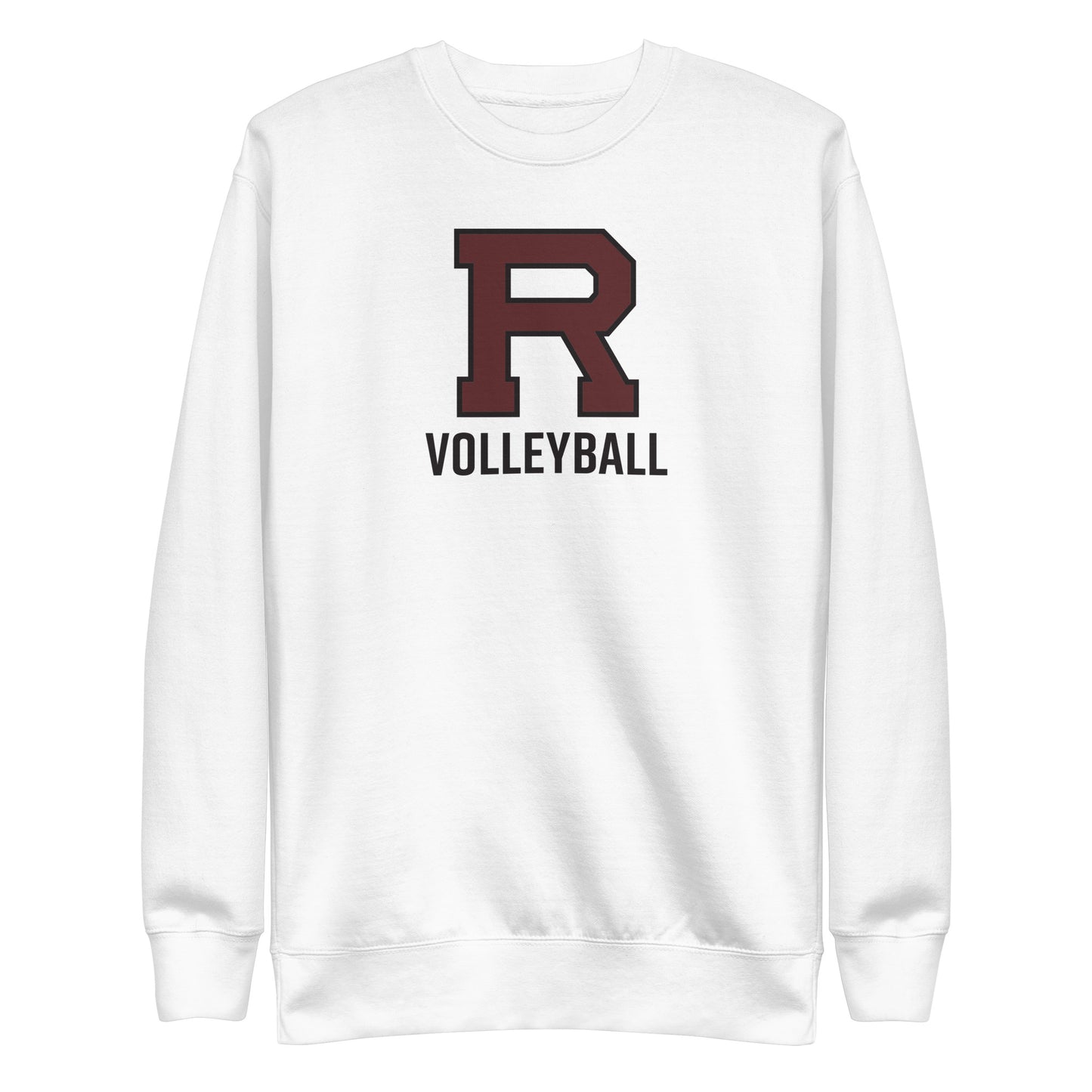 R Volleyball Unisex Premium Sweatshirt