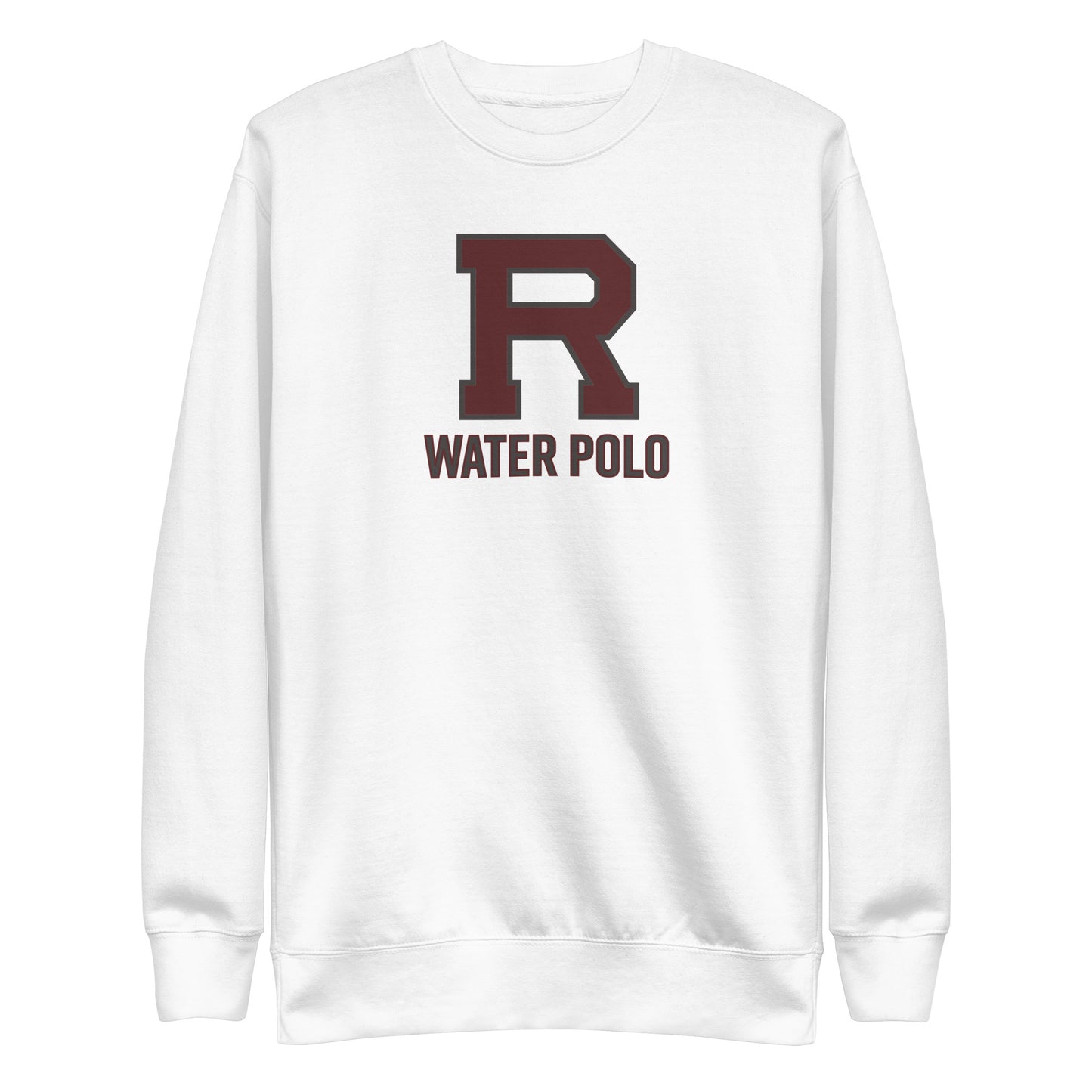 R Water Polo Outlined Unisex Premium Sweatshirt