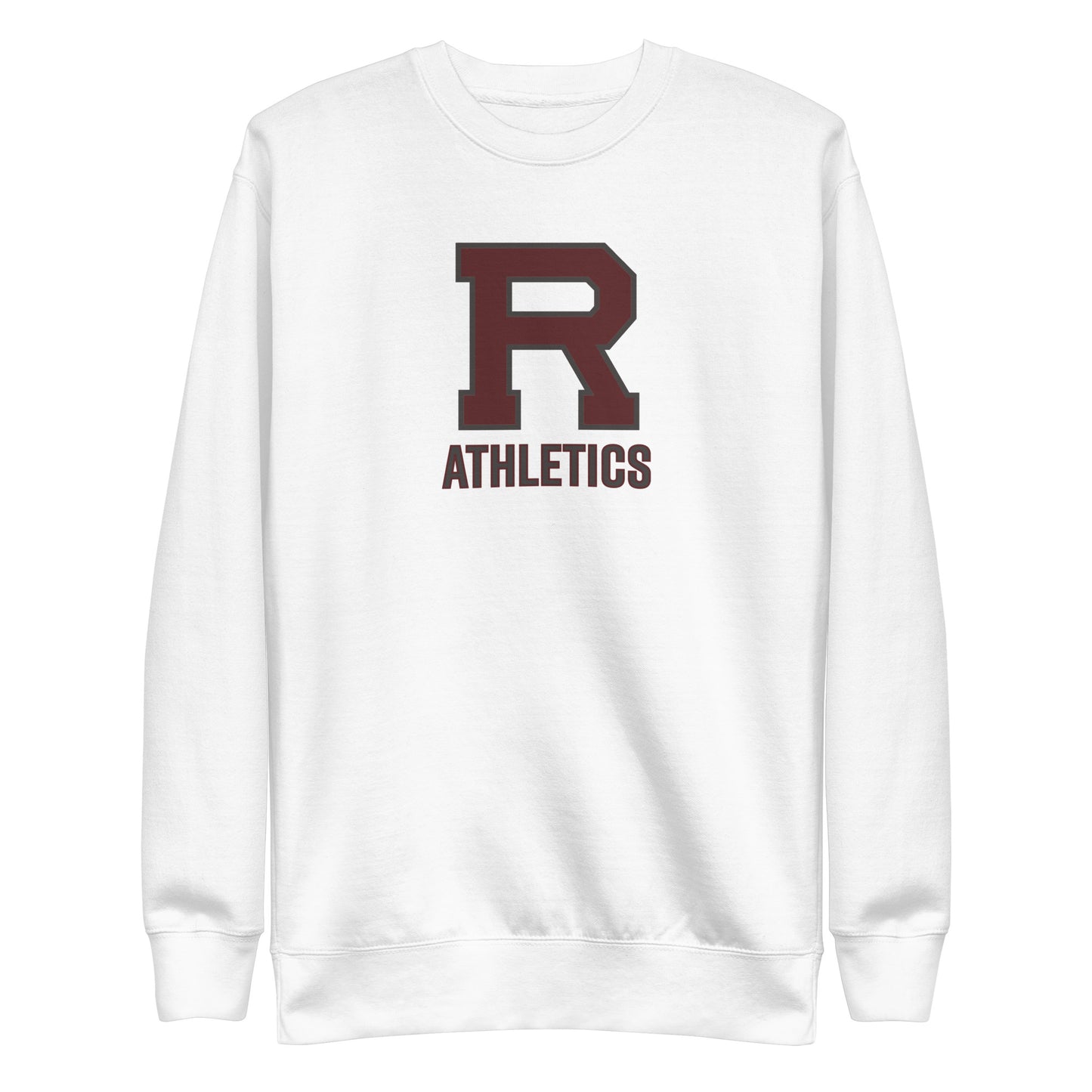 R Athletics Outlined Unisex Premium Sweatshirt