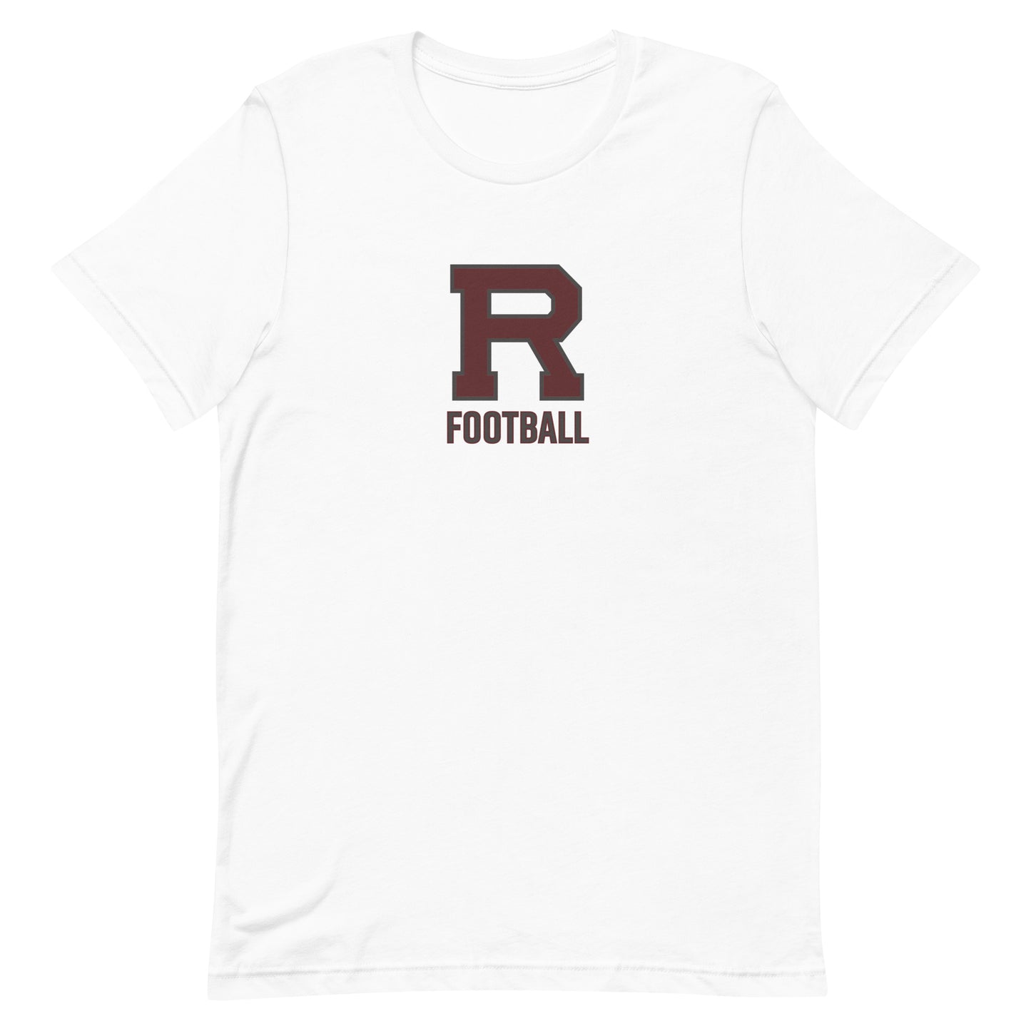 R Football Outlined Unisex t-shirt