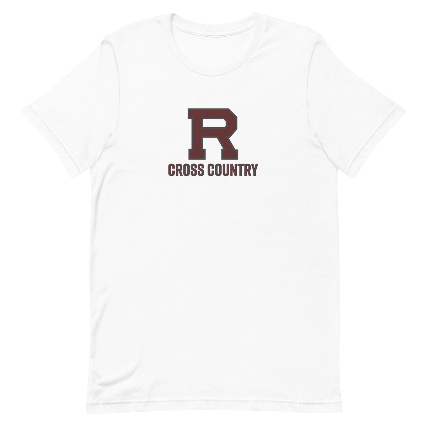 R Cross Country Outlined Unisex t-shirt