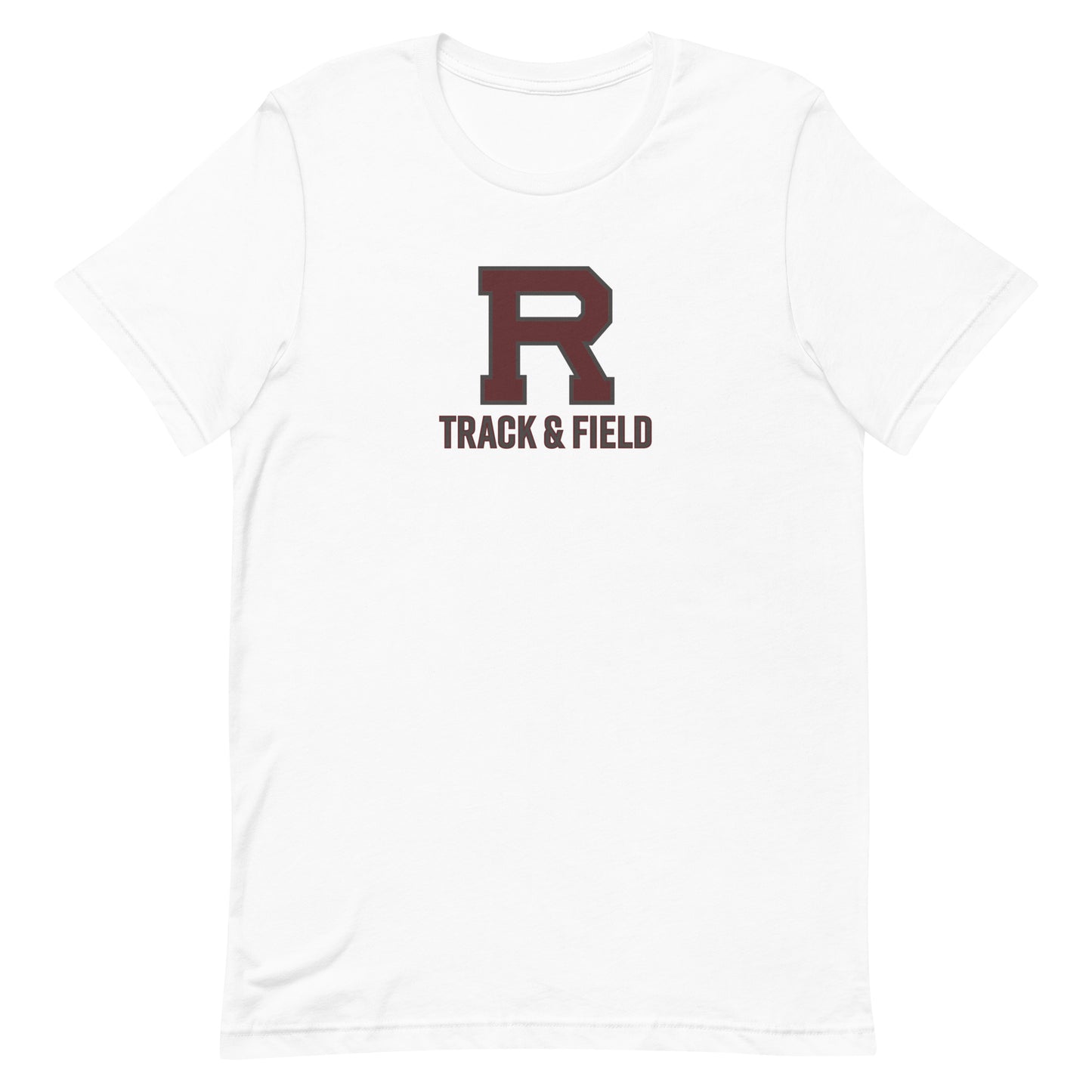 R Track & Field Outlined Unisex t-shirt