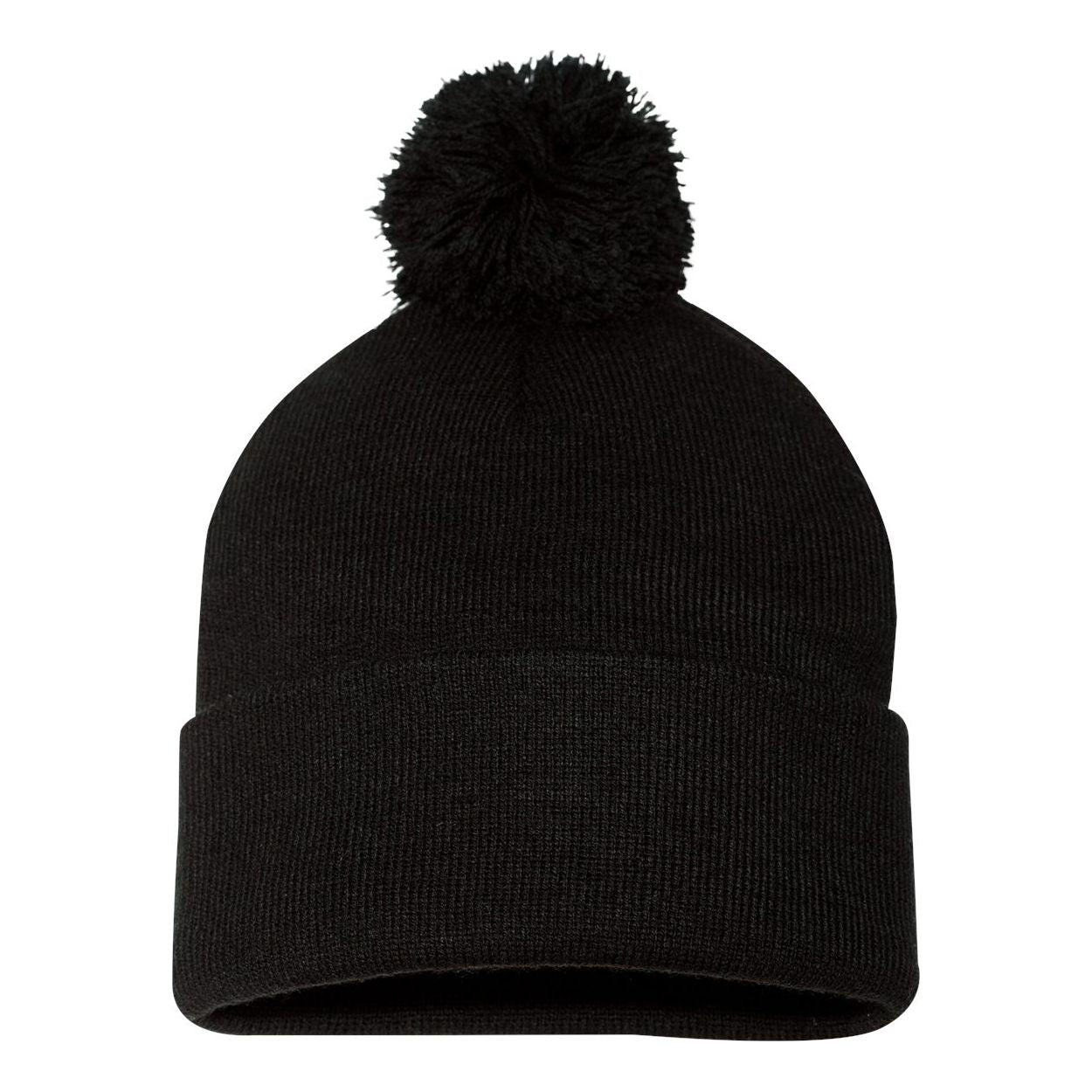Sportsman 12" Pom-Pom Cuffed Beanie