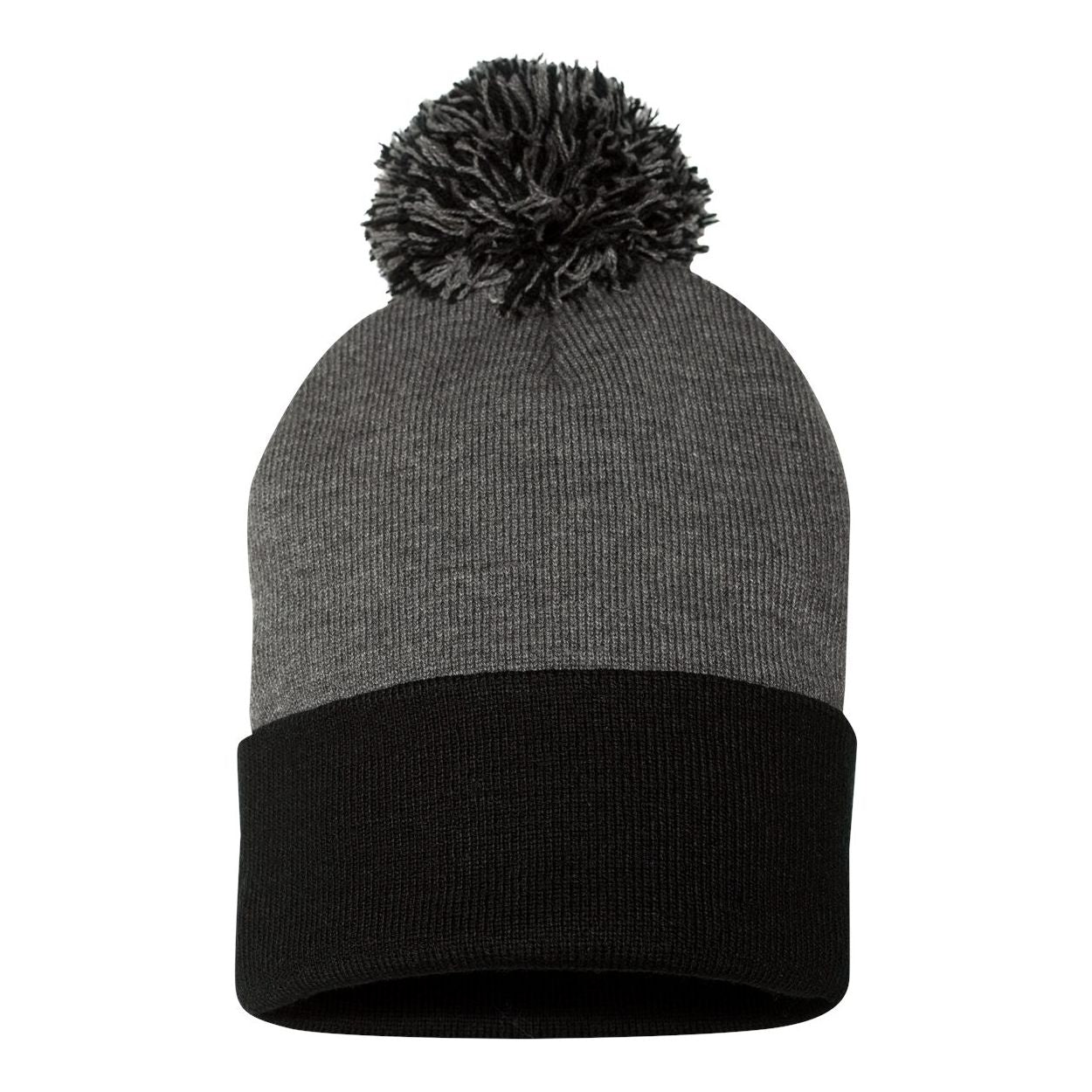 Sportsman 12" Pom-Pom Cuffed Beanie