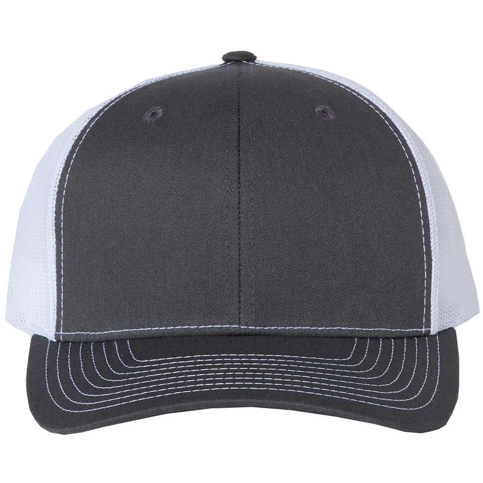 Charcoal/ White