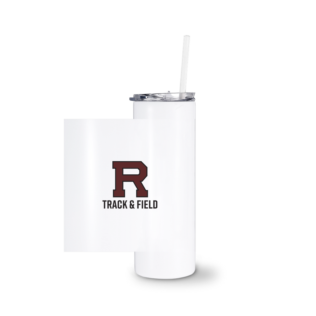 R Track & Field Tumbler With Straw