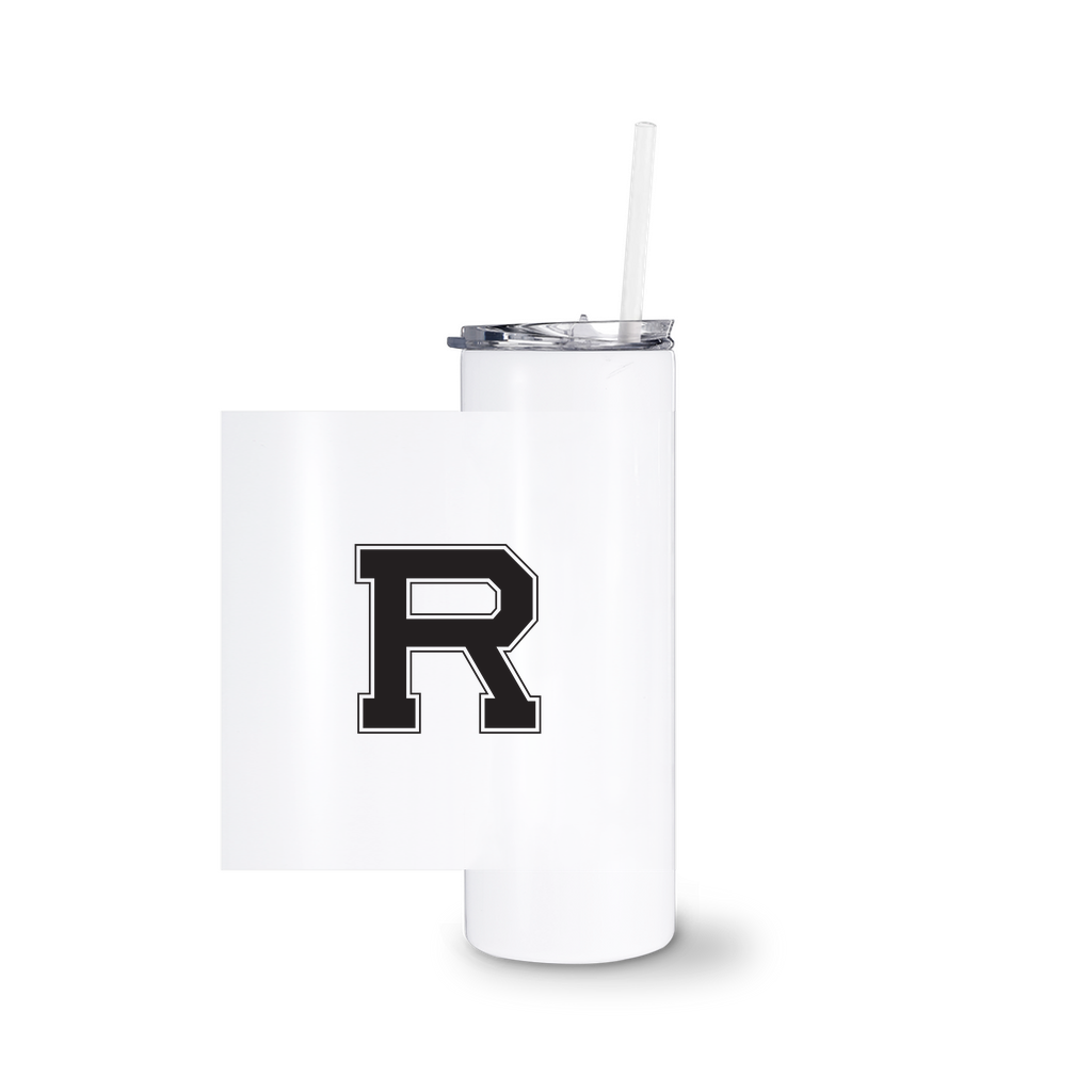 R Tumbler With Straw