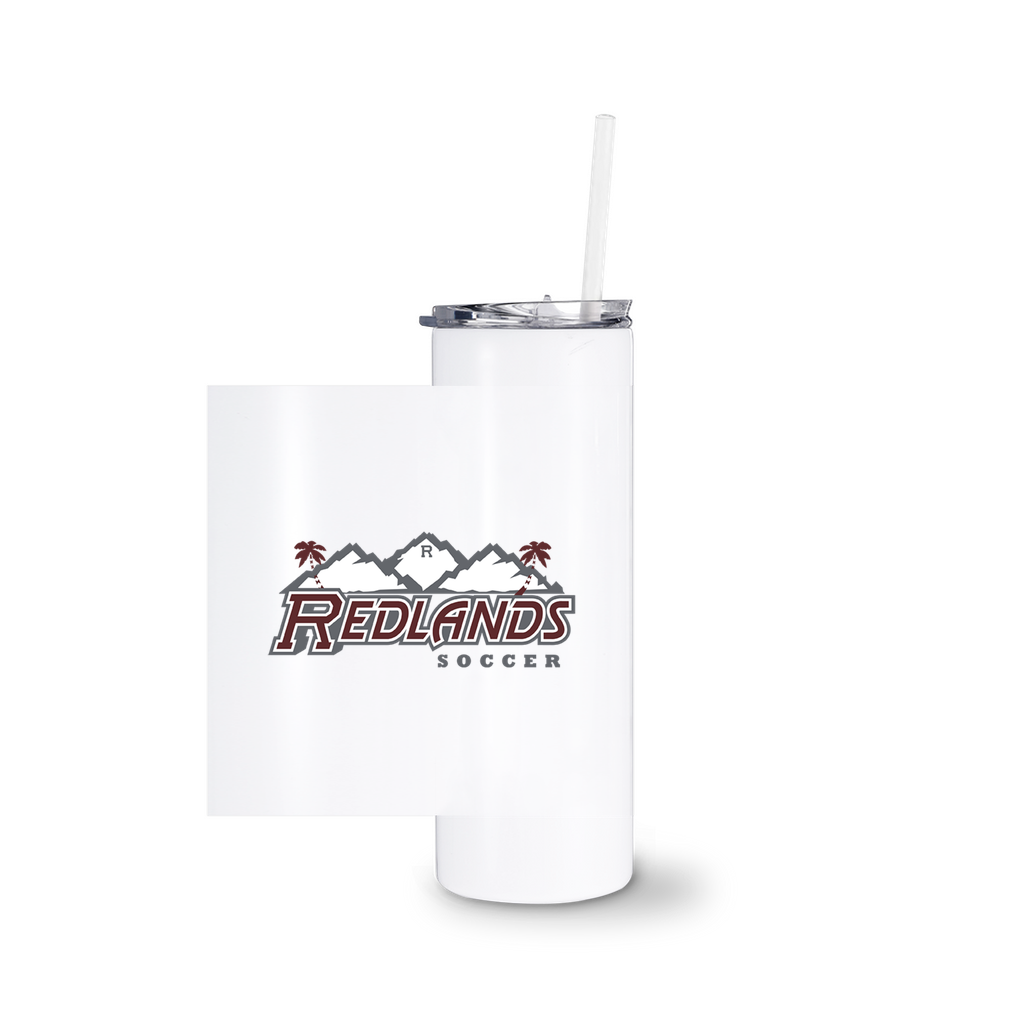 Redlands Soccer Tumbler With Straw