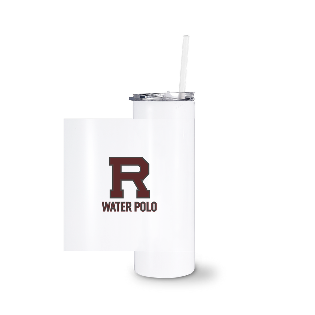 R Water Polo Tumbler With Straw