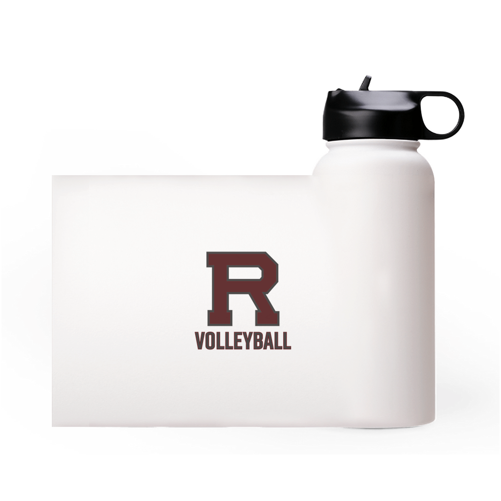 R Volleyball Outlined Premium Water Bottle