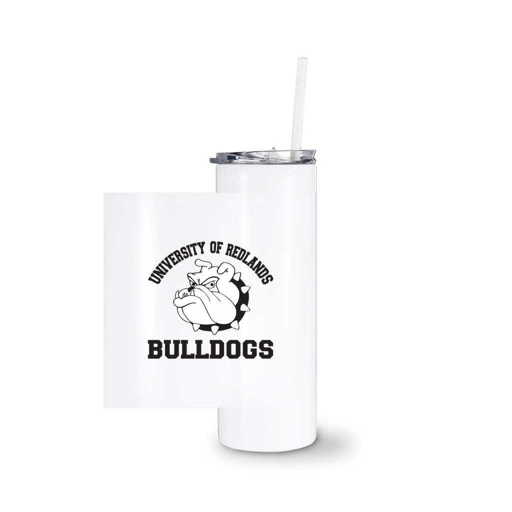 Redlands Bulldogs Polo Tumbler With Straw