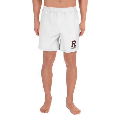 R Football Men's Athletic Long Shorts