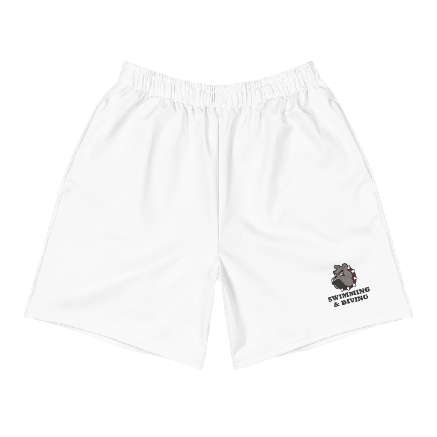 Bulldogs Swimming & Diving Men's Athletic Long Shorts