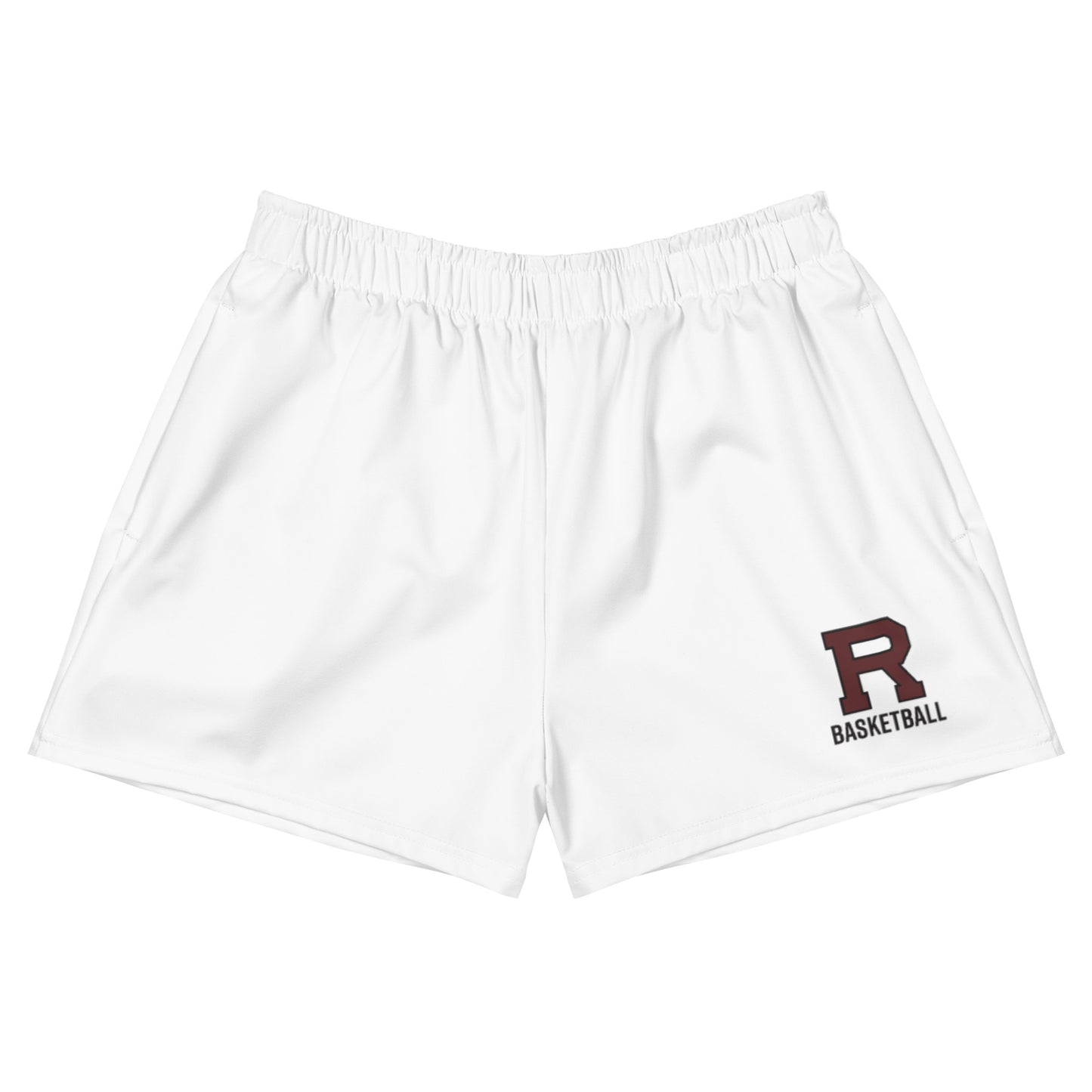 R Basketball Women's Athletic Short Shorts