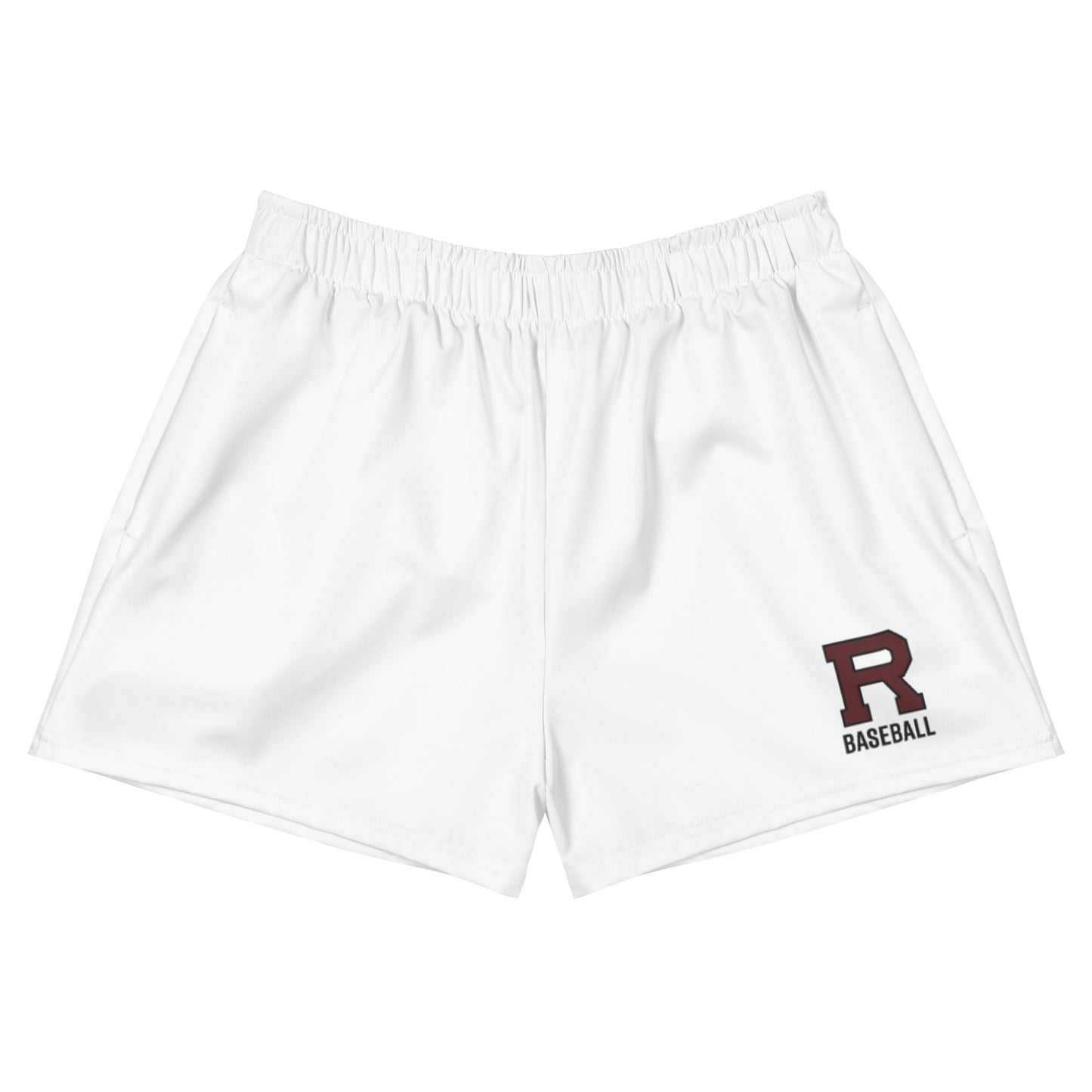 R Baseball Women's Athletic Short Shorts