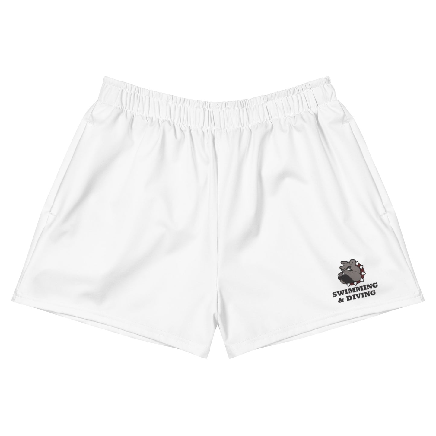 Bulldogs Swimming & Diving Women's Athletic Short Shorts