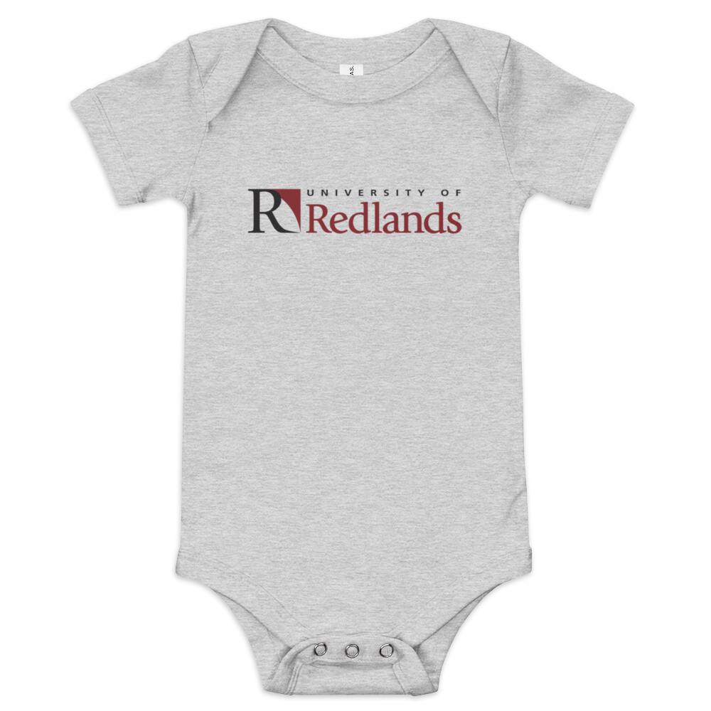 Redlands University Baby short sleeve one piece
