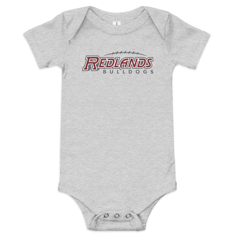 Redlands Bulldogs Baby short sleeve one piece