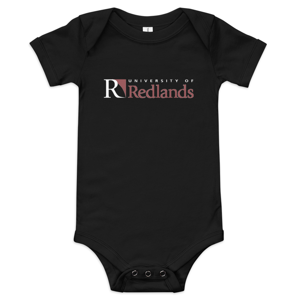 Redlands University Baby short sleeve one piece