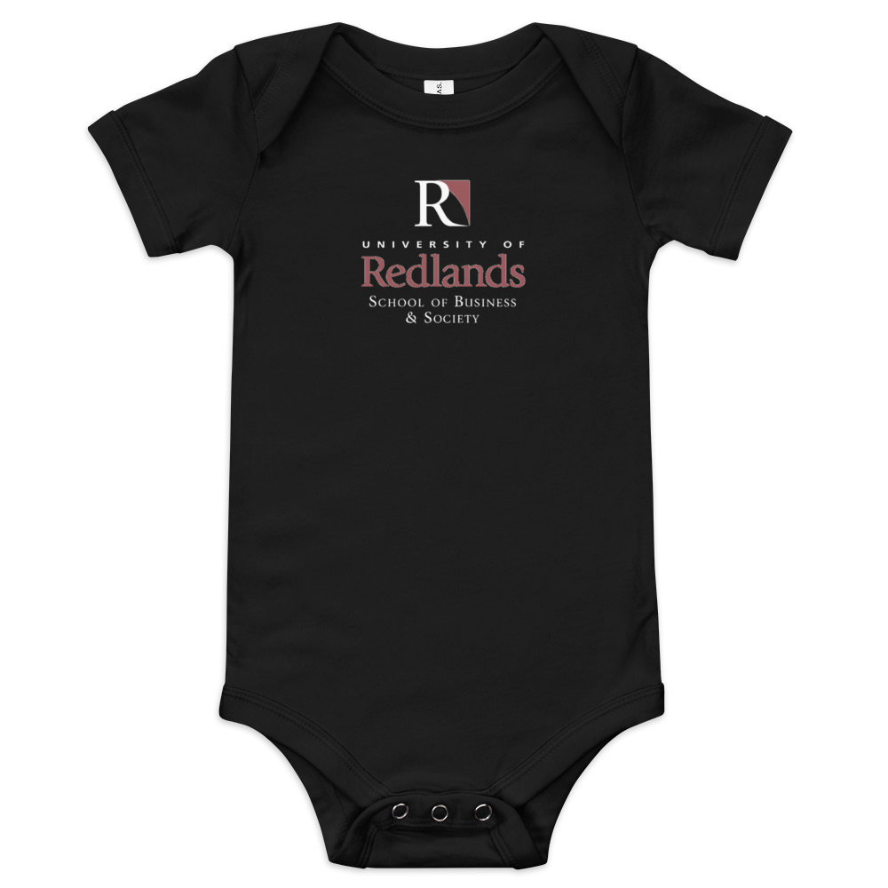 Redlands School of Business & Society Baby short sleeve one piece