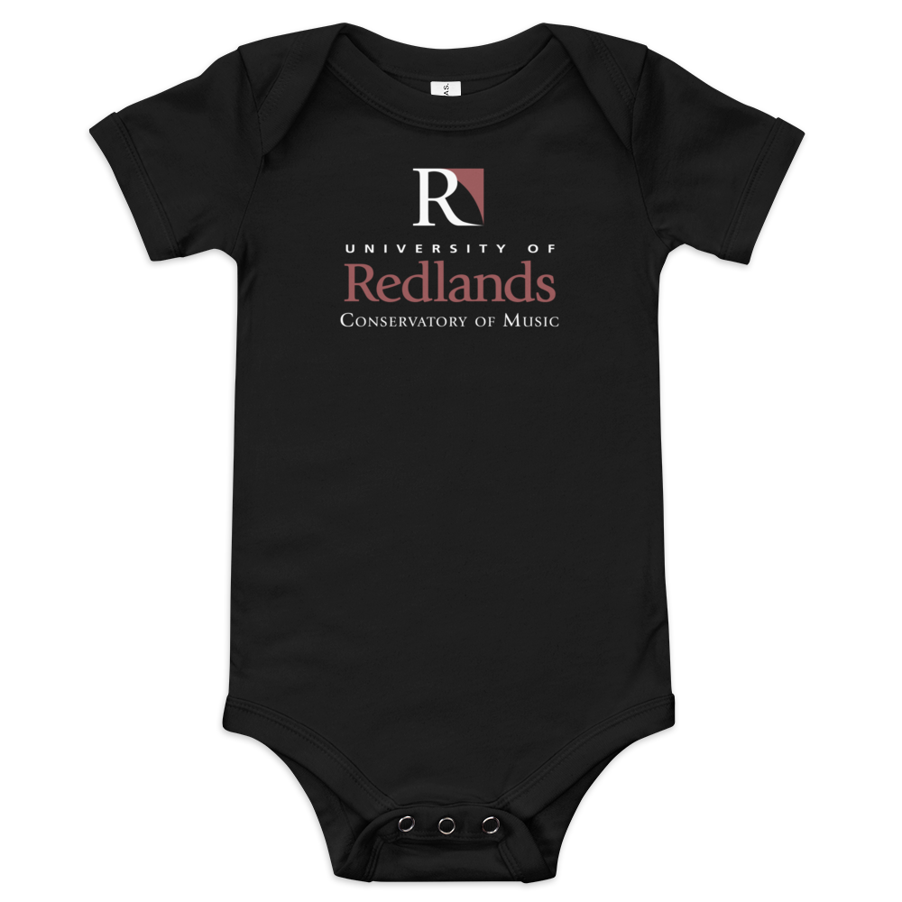 Redlands School of Conservatory of Music Baby short sleeve one piece